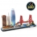 Cubic Fun - Пъзел 3D Cityline San Francisco 90ч. с LED светлини  4
